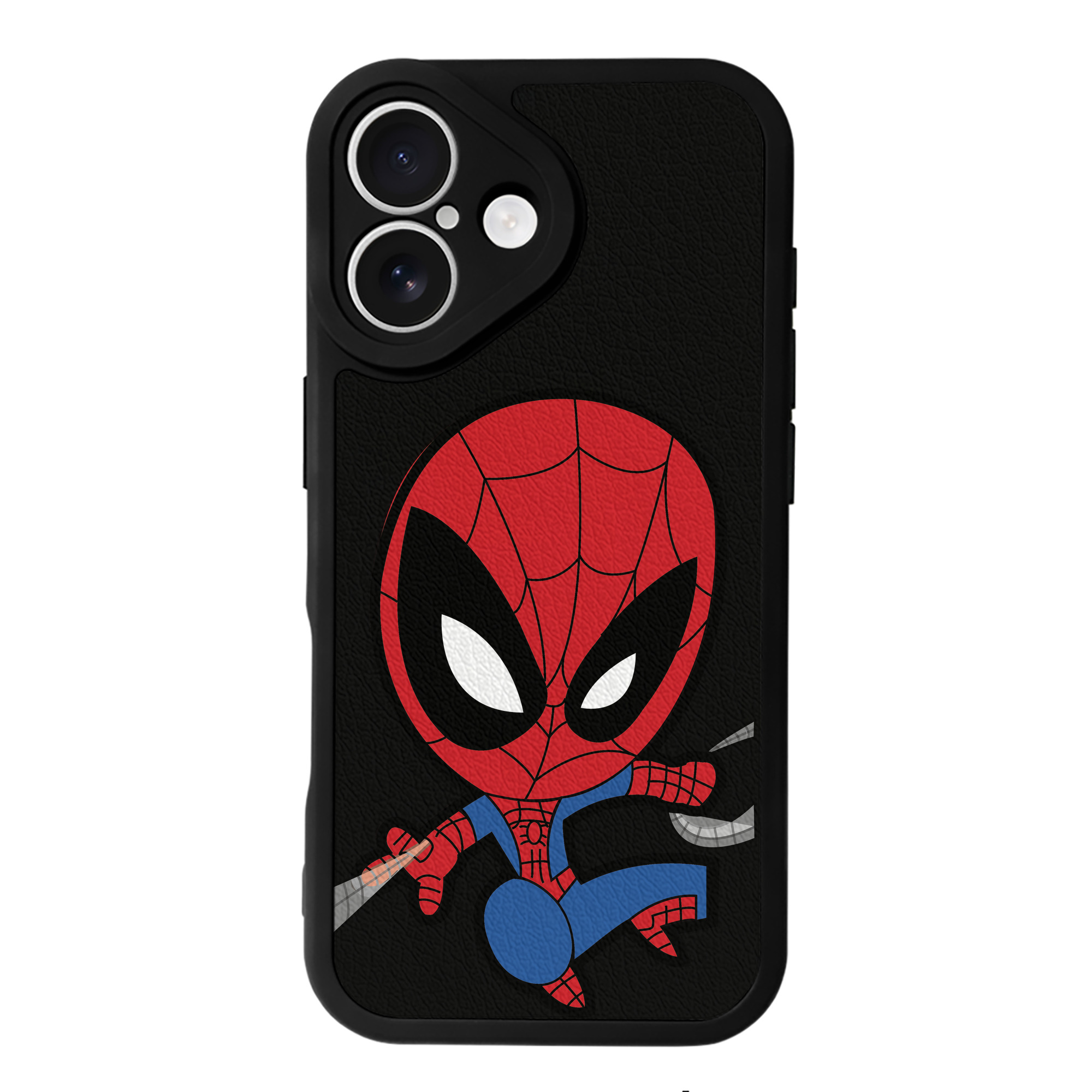 （画像用） アベンジャーズ The Avengers 【iPhone 16シリーズ対応】シリコンスマホケース（レザー調） 材質：シリコン
